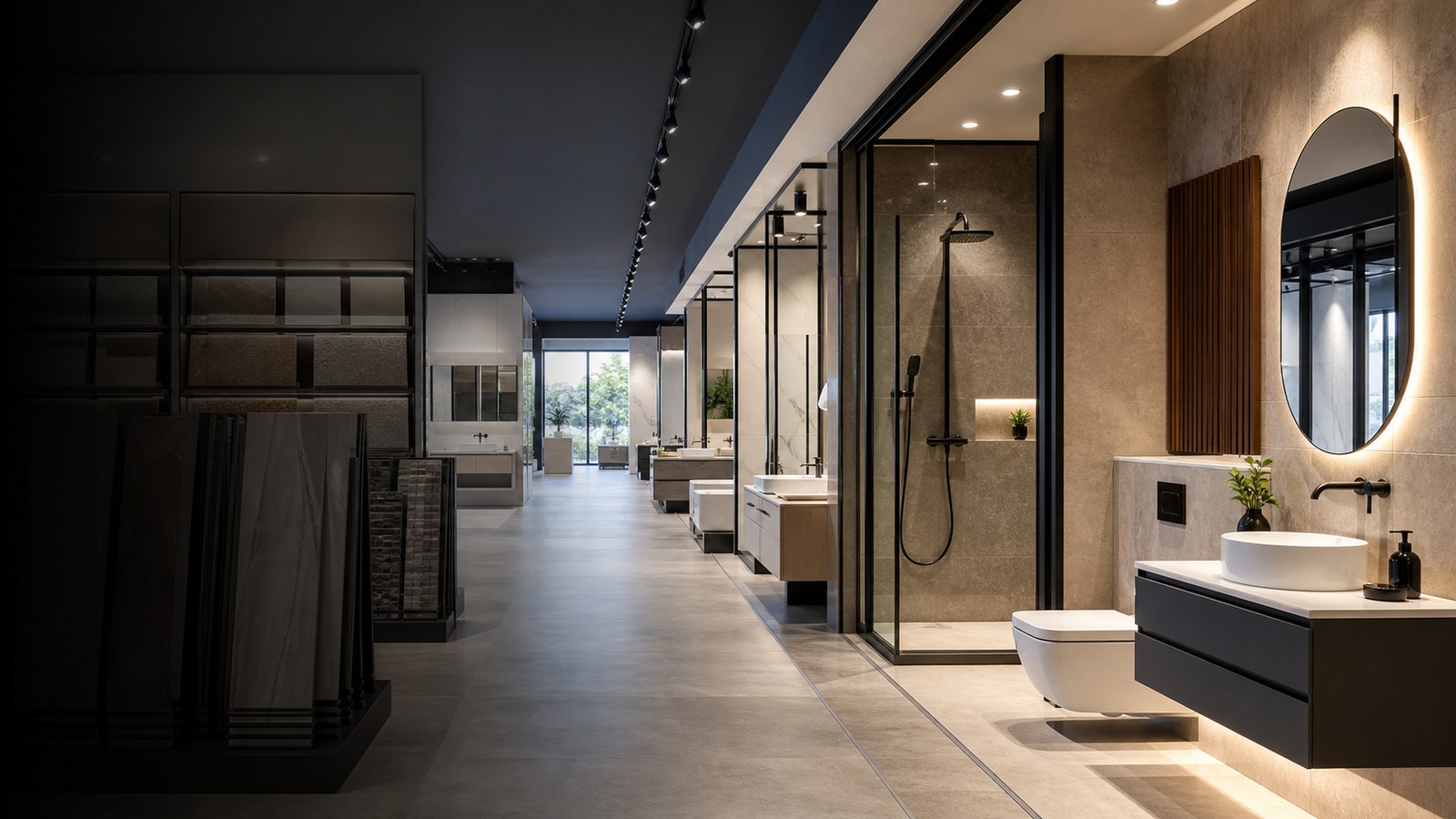 Yaman Yapı Milas seramik banyo ve mutfak showroomu